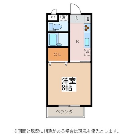 村井駅 徒歩12分 1階の物件間取画像